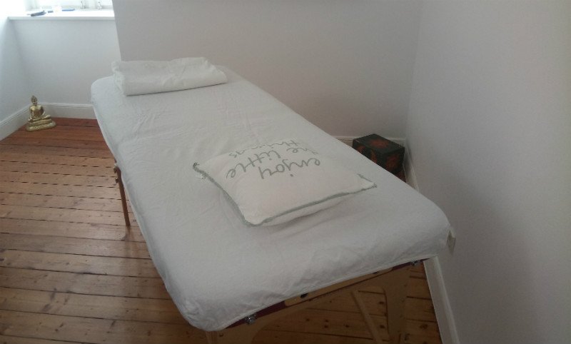 Meine priviate Behandlungsliege für Heilarbeit